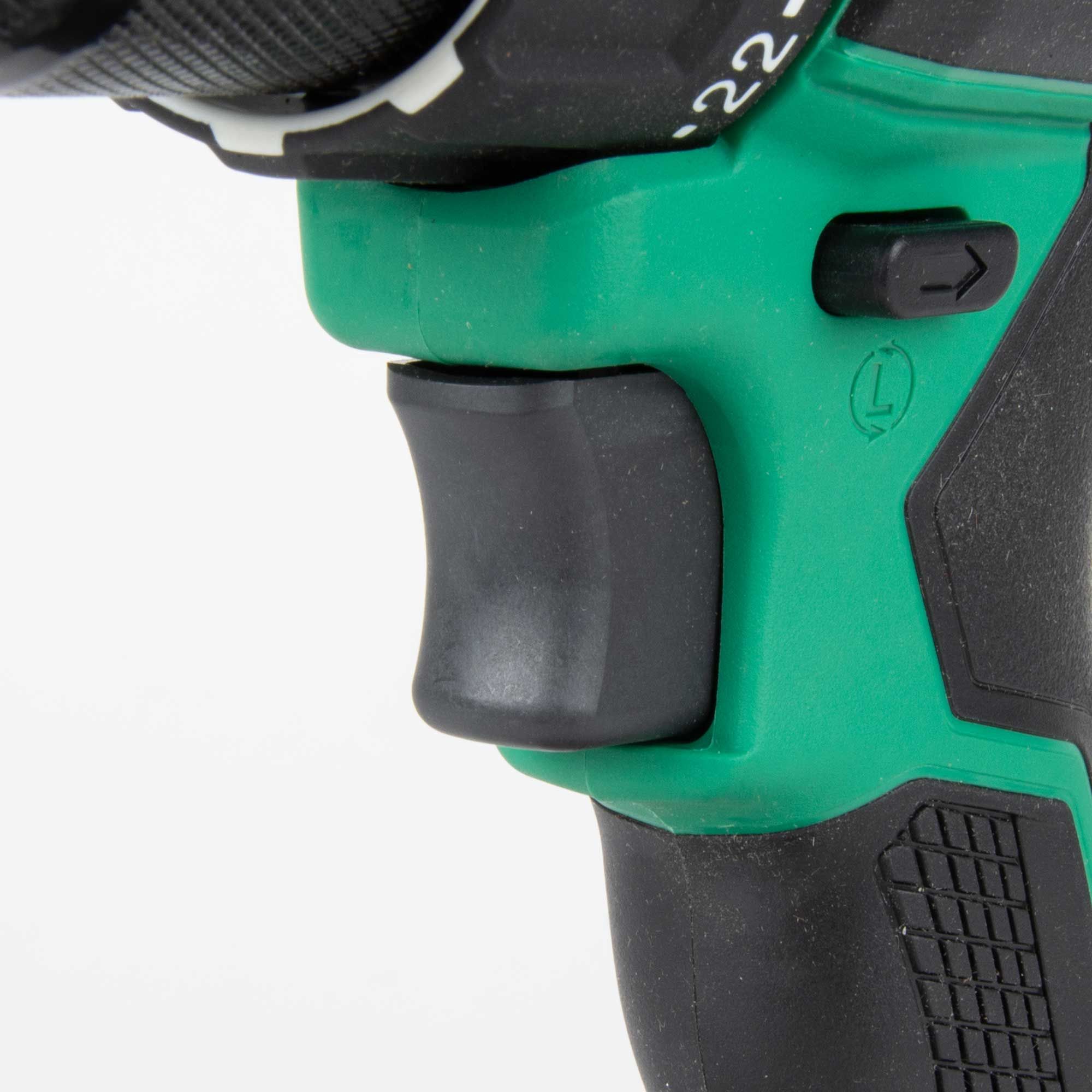Metabo HPT 18V MultiVolt Cordless Brushless Hammer Drill Kit with 2 x 2.0Ah Batteries - Black/Green by Metabo HPT - Image 4