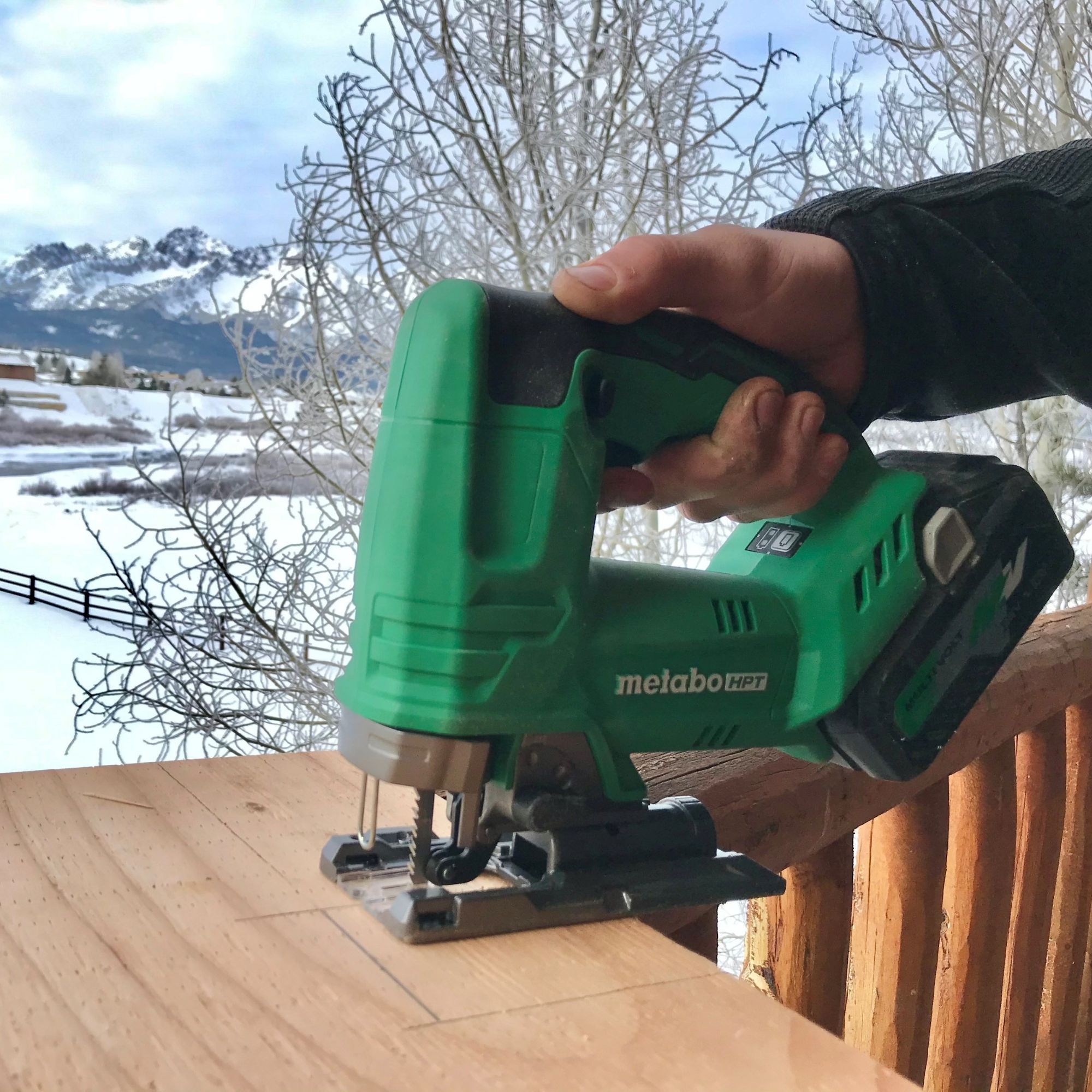 Metabo HPT CJ18DAQ4 18V MultiVolt Cordless Jig Saw - Green by Metabo HPT - Image 2