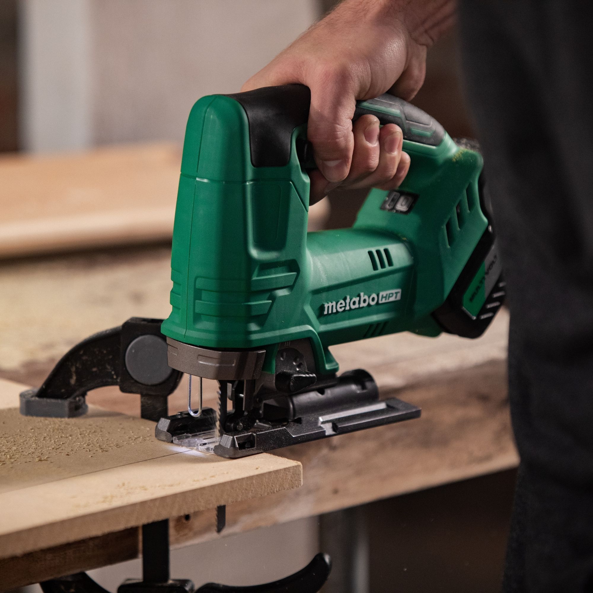 Metabo HPT CJ18DAQ4 18V MultiVolt Cordless Jig Saw - Green by Metabo HPT - Image 3