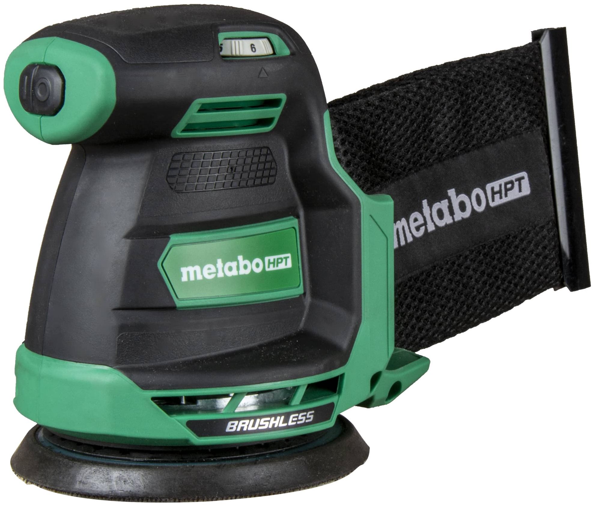 Metabo HPT SV1813DAQ4 18V Cordless 5 Inch Random Orbital Sander - Black/Green by Metabo HPT - Image 2