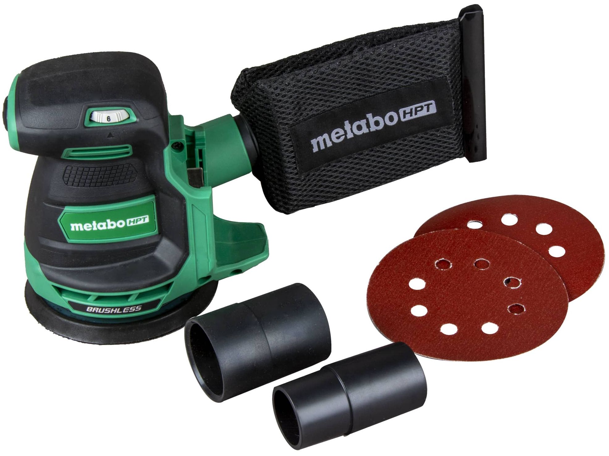 Metabo HPT SV1813DAQ4 18V Cordless 5 Inch Random Orbital Sander - Black/Green by Metabo HPT - Image 5