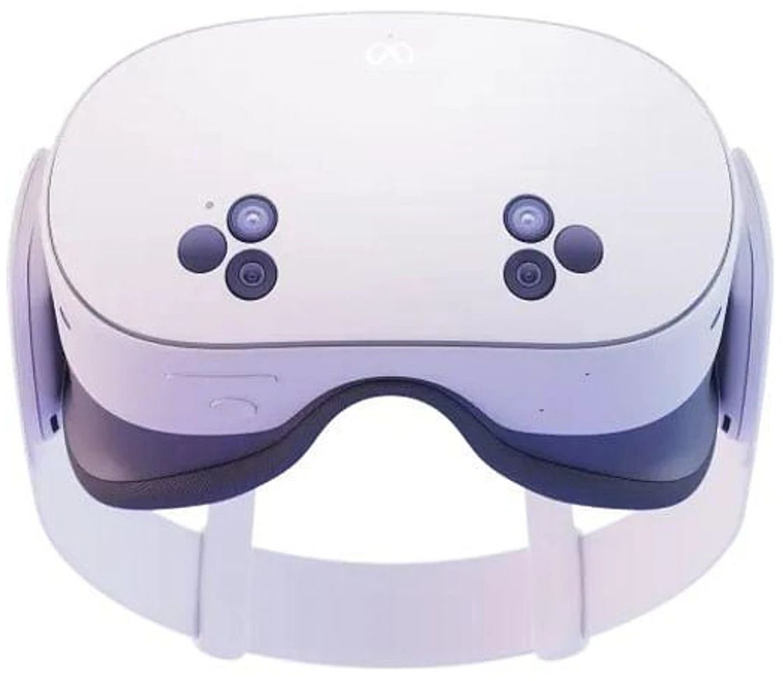 Meta Quest 3S All-In-One Virtual Reality Headset - 128GB - White by Meta - Image 2