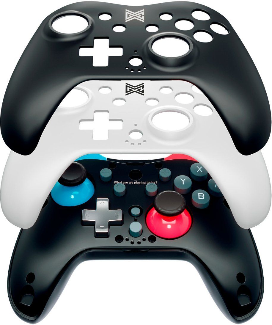 MGC Switchplate Wireless Gaming Controller for Nintendo Switch - Black/White by MGC - Refurbished - Very Good condition - US$23.70