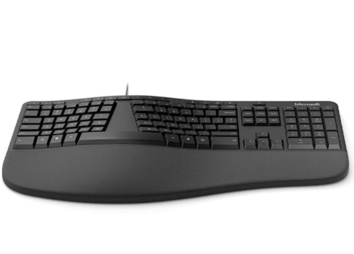 Microsoft Ergonomic Keyboard - Black by Microsoft - Image 2