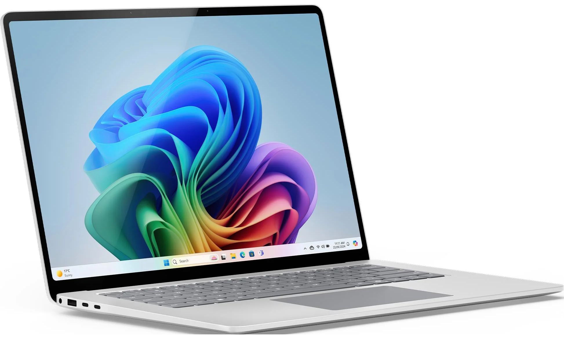 Microsoft Surface Laptop 7th Edition Copilot+ PC 15" - Platinum - Snapdragon X Elite 3.8GHz - 16GB RAM - 1TB by Microsoft - Image 5
