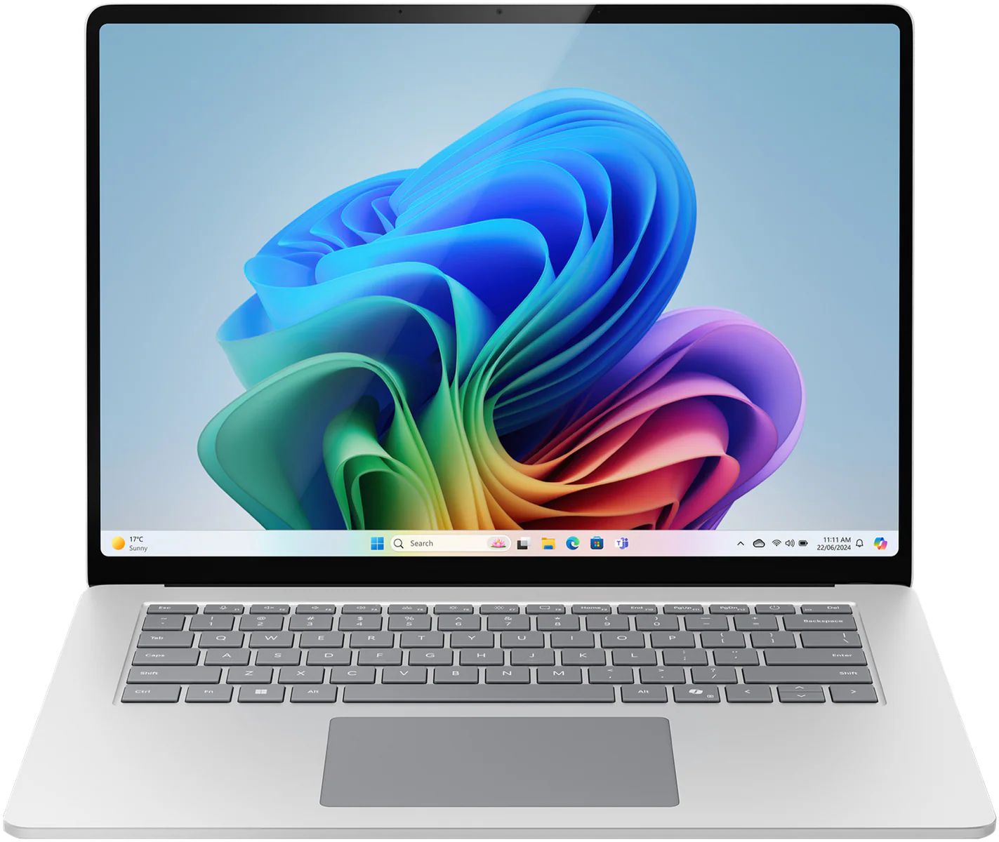 Microsoft Surface Laptop 7th Edition Copilot+ PC 15" - Platinum - Snapdragon X Elite 3.8GHz - 16GB RAM - 1TB by Microsoft - Image 2