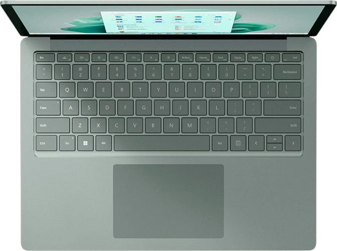 Microsoft Microsoft Surface Laptop 5 13.5-inch - Intel Core i5-1235U 1.3GHz - 8GB - 512GB - Sage (Metal) - 13.5 Inch - Good - Standard Battery by Microsoft - Refurbished - Good condition - Image 2