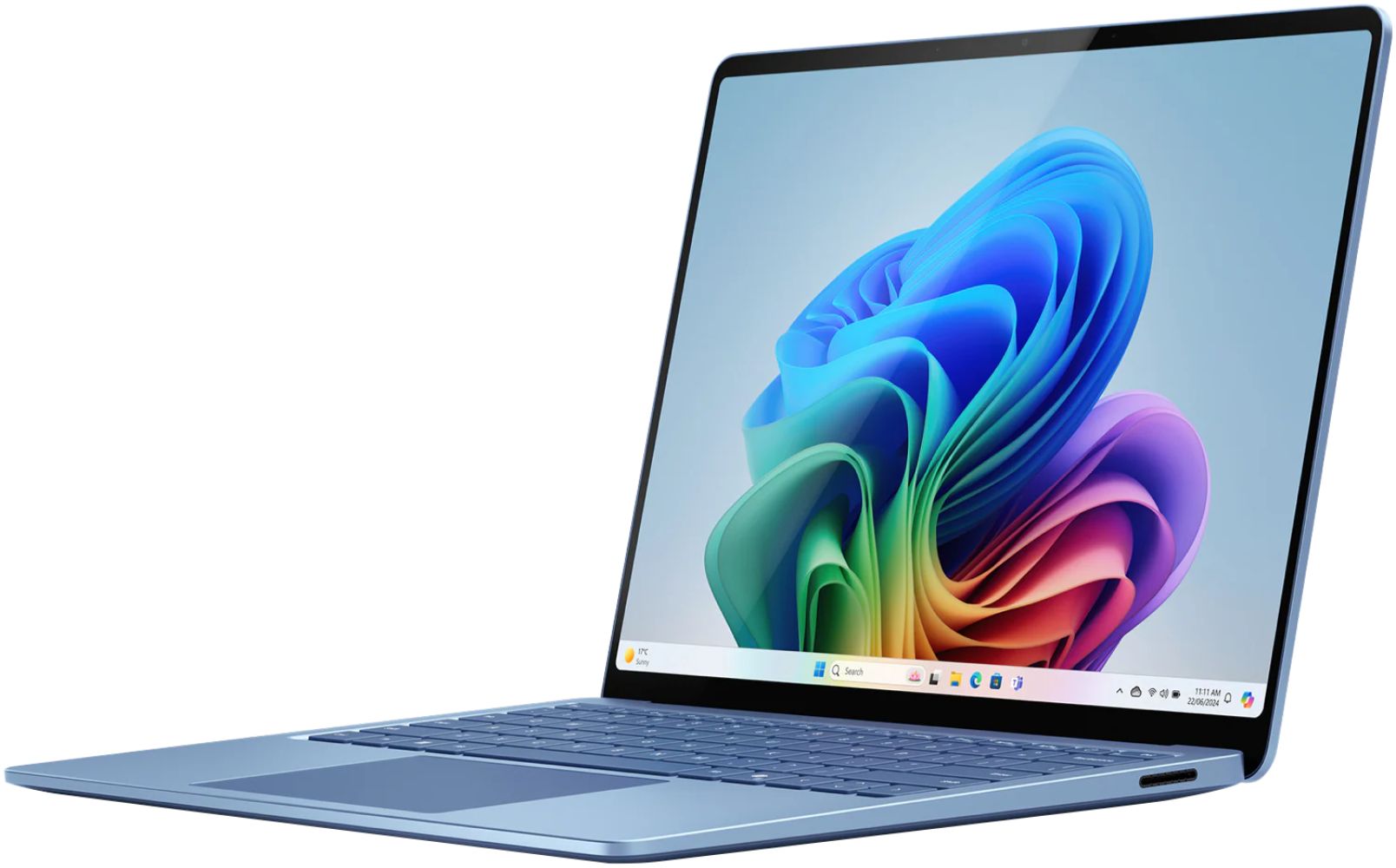 Microsoft Microsoft Surface Laptop 7th Edition Copilot+ PC 13.8" - Snapdragon X Elite 3.8GHz - 16GB - 512GB - Sapphire - 13.8 Inch - Very Good - Standard Battery by Microsoft - Refurbished - Very Good condition - Image 4
