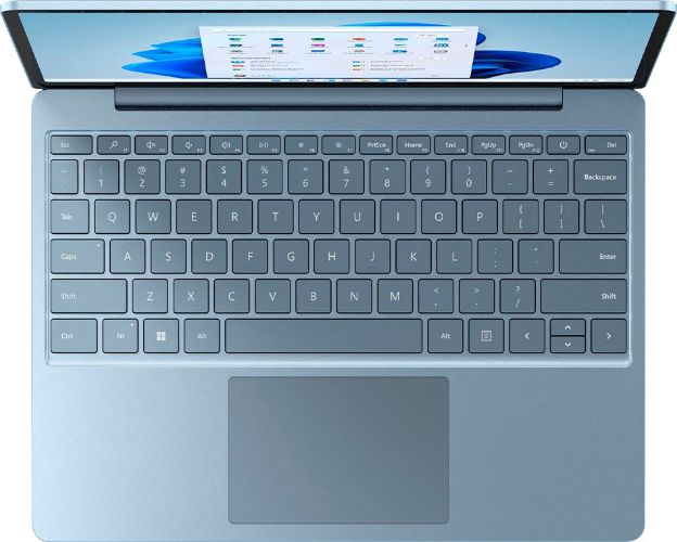 Microsoft Microsoft Surface Laptop Go 2 12.4-inch - Intel Core i5-1135G7 2.4GHz - 8GB - 256GB - Ice Blue - 12.4 Inch - Good - Standard Battery by Microsoft - Refurbished - Good condition - Image 2