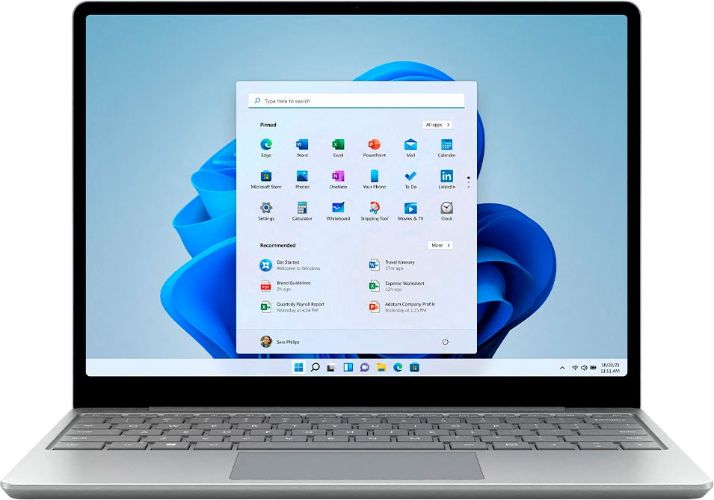 microsoft surface laptop go 2 12 4