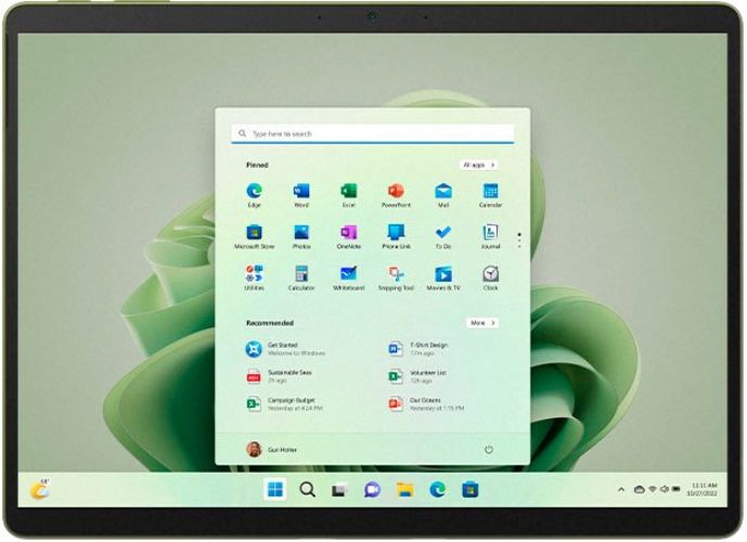 Microsoft Surface Pro 9 - 512GB - WiFi - Intel Core i7-1255U 3.5GHz - 16GB RAM - Forest by Microsoft - Refurbished - Very Good condition