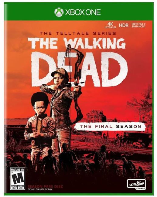 Microsoft The Telltale Series The Walking Dead: The Final Season for Xbox One - Orange by Microsoft - Refurbished - Brand New condition - US$20.98