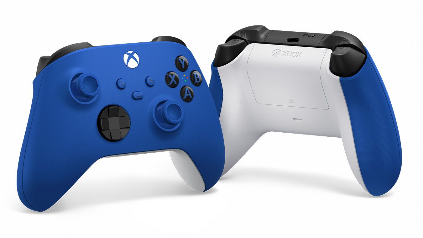 Microsoft Xbox Core Wireless Controller - Shock Blue by Microsoft - Refurbished - Very Good condition - Image 2