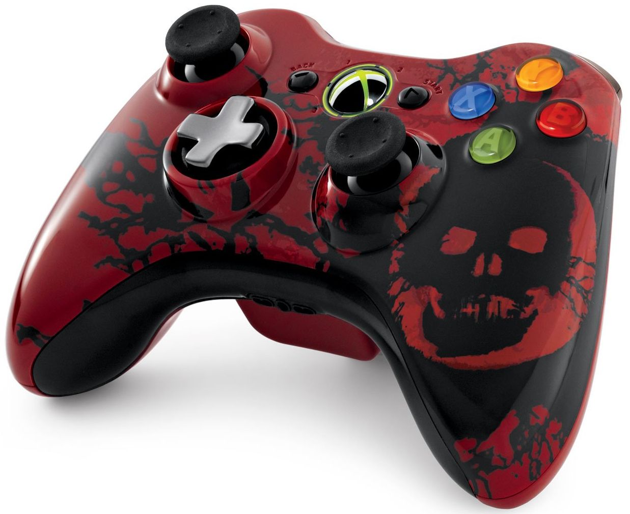 Manette Xbox 360 Sans Fil – Édition Limitée Gears Of War 3 – Microsoft – Occasion