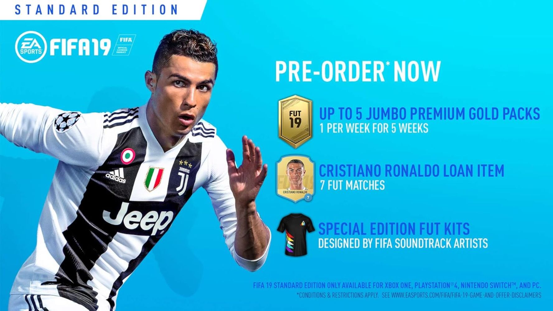 Microsoft Xbox One FIFA 19 Video Game - Green by Microsoft - Image 2