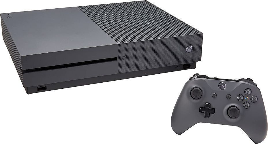 Microsoft Xbox One S Gaming Console (Disc Edition) - 500GB - Storm Grey by Microsoft - Image 2