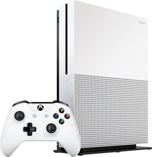 Microsoft Xbox One S Gaming Console (Disc Edition) - 1TB - Robot White by Microsoft - Refurbished - Very Good condition - US$223.98