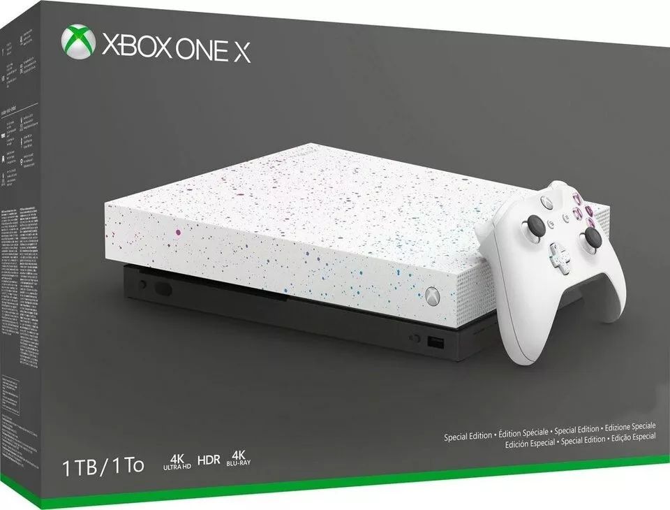 Microsoft Xbox One X Console Hyperspace (Special Edition) - 1TB - White by Microsoft - Refurbished - Very Good condition - US$2808.99