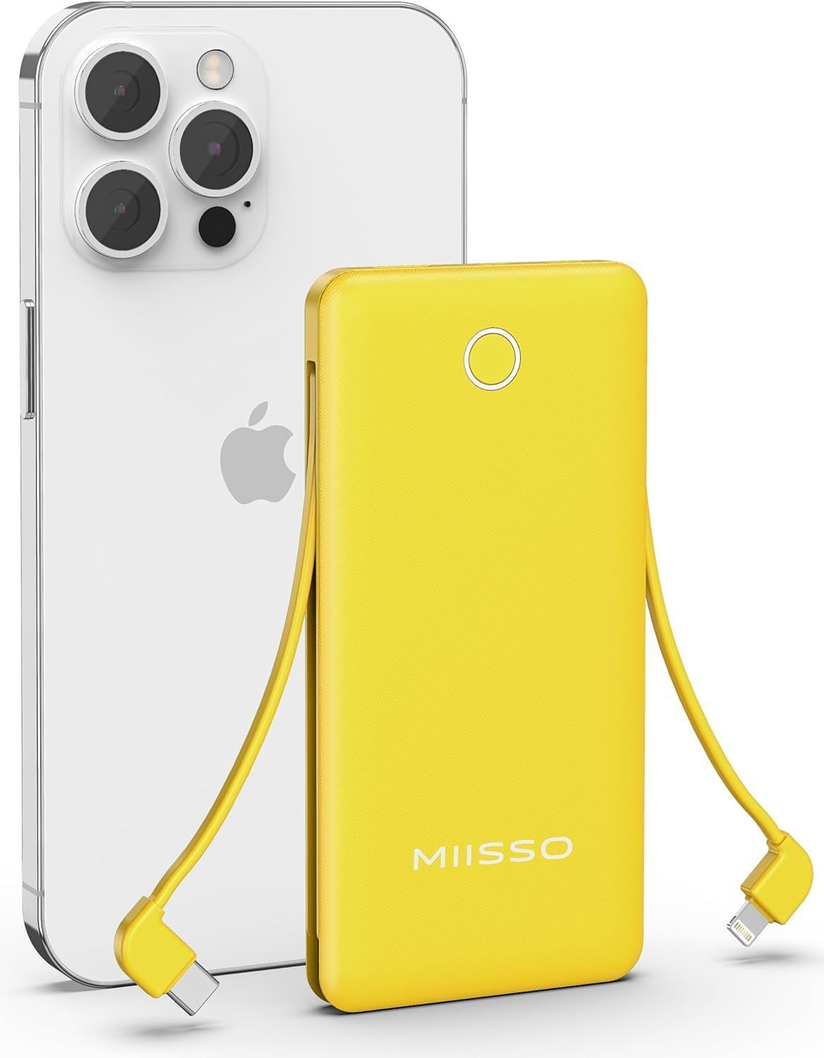 Miisso 10K95 10000mAh Power Bank - Yellow by Miisso - Refurbished - Premium condition - US$30.98