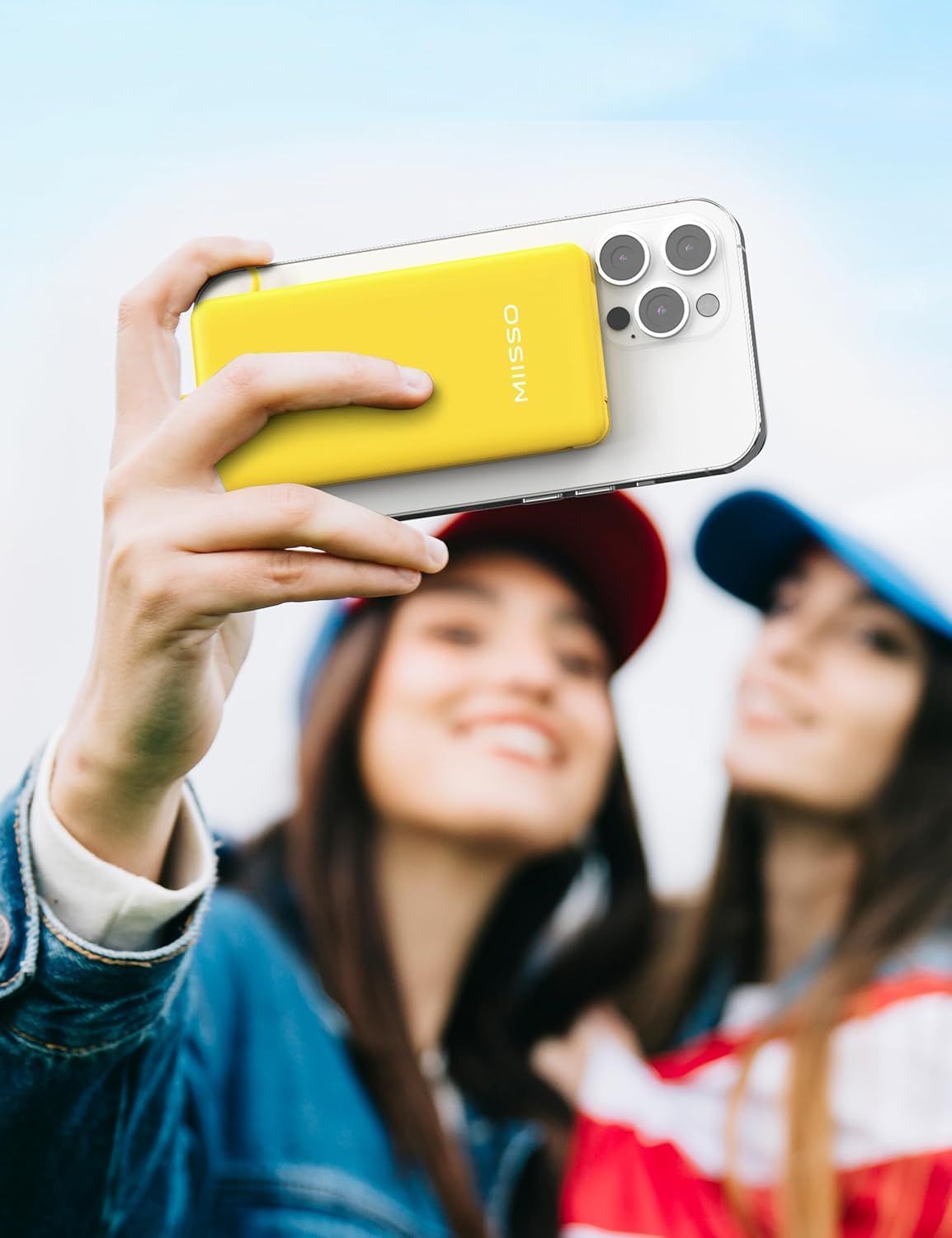 Miisso 10K95 10000mAh Power Bank - Yellow by Miisso - Refurbished - Like New condition - Image 2