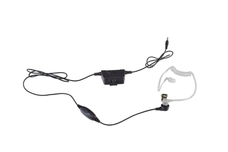 Milicom Acoustic Tube Smart 2-In-1 Single Earphones - Black by Milicom - Refurbished - Premium condition - US$20.94