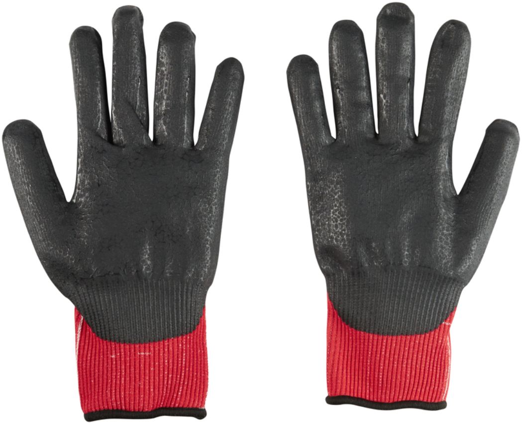 Milwaukee 48-22-8933 SMARTSWIPE XL Cut Level 3 Nitrile Dipped Glove (12-pack) - Black/Red by Milwaukee - Image 2