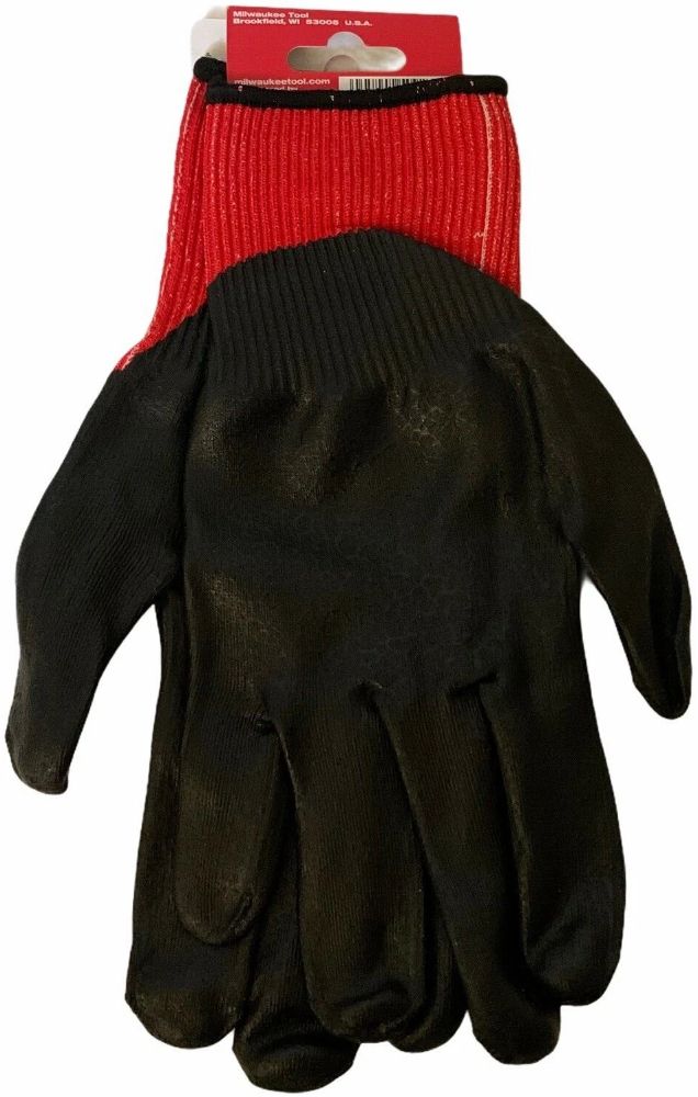 Milwaukee 48-22-8933 SMARTSWIPE XL Cut Level 3 Nitrile Dipped Glove (12-pack) - Black/Red by Milwaukee - Image 4