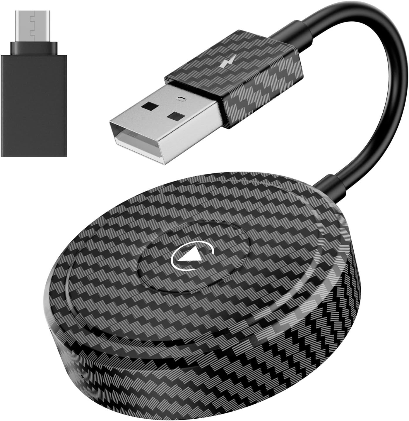 Mocale Carplay Adapter Convert Wired to Wireless - Gray by Mocale - Refurbished - Very Good condition - US$32.32