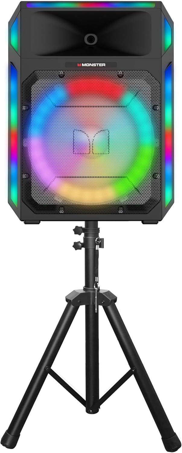 Monster X6 All-in-One Speaker System PA MNX6 - Black by Monster - Refurbished - Very Good condition - US$228.49