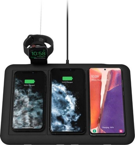 Mophie 4-in-1 Universal Wireless Charging Mat - Black by Mophie - Refurbished - Like New condition - Image 2
