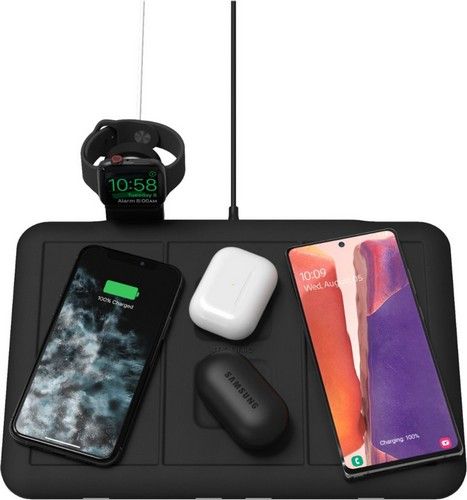 Mophie 4-in-1 Universal Wireless Charging Mat - Black by Mophie - Refurbished - Like New condition - Image 3
