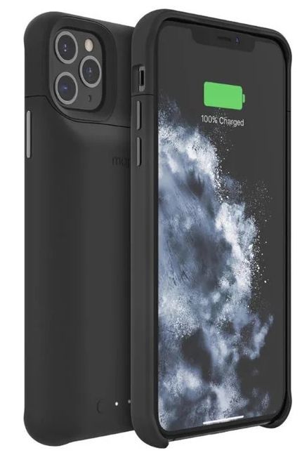 Mophie Juice Pack Access External Battery Case with Wireless Charging for Apple iPhone 11 Pro Max - Black by Mophie - Refurbished - Brand New condition - US$15.98