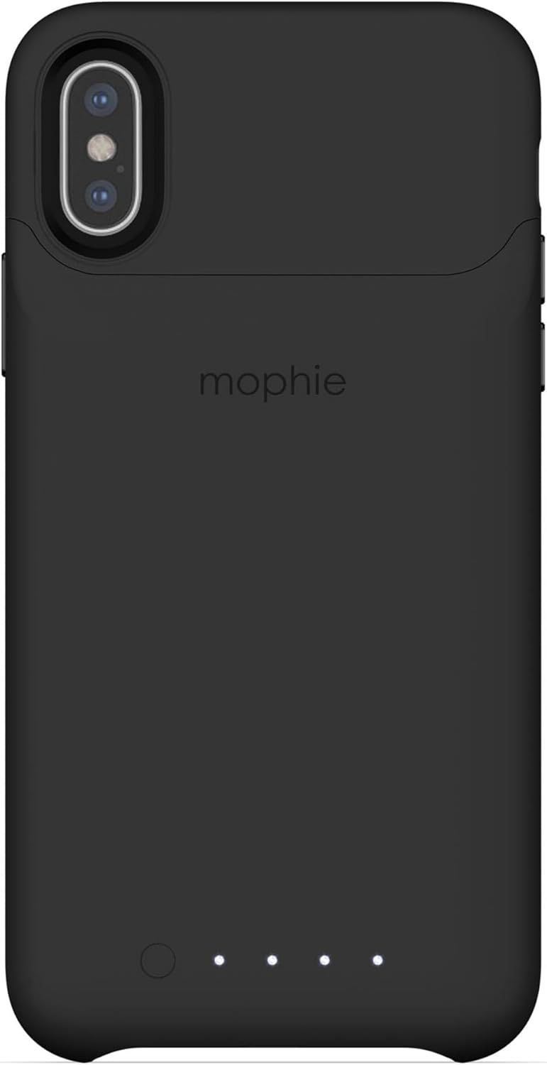 Mophie Juice Pack Access External Battery Case with Wireless Charging for iPhone X and XS - Black by Mophie - Refurbished - Good condition - US$17.99