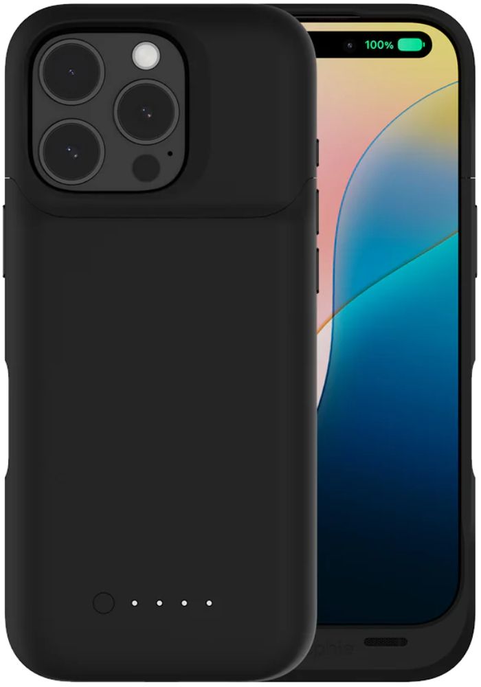 Mophie Juice Pack Battery Phone Case for iPhone 16 Pro - Black - Brand New by Mophie - Refurbished - Brand New condition - US$59.23