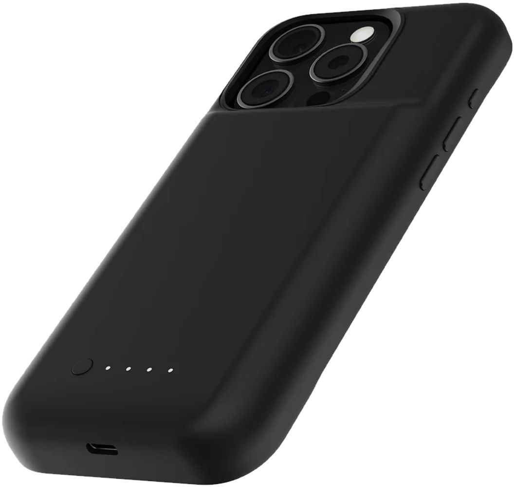 Mophie Juice Pack Battery Phone Case for iPhone 15 Pro - Black by Mophie - Refurbished - Brand New condition - US$81.48