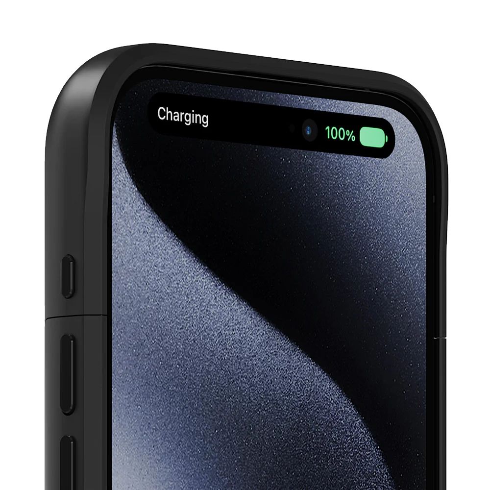 Mophie Juice Pack Battery Phone Case for iPhone 15 Pro - Black by Mophie - Image 4