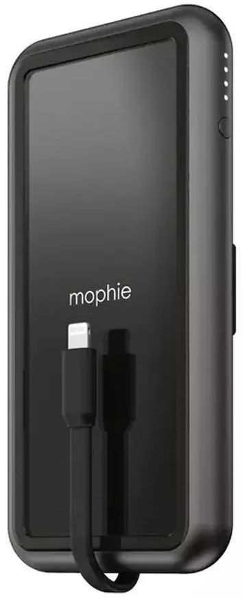 Mophie Powerstation Plus XL 8000 mAh Battery Pack Wireless Charger for iPhones - Black by Mophie - Refurbished - Brand New condition - US$25.98