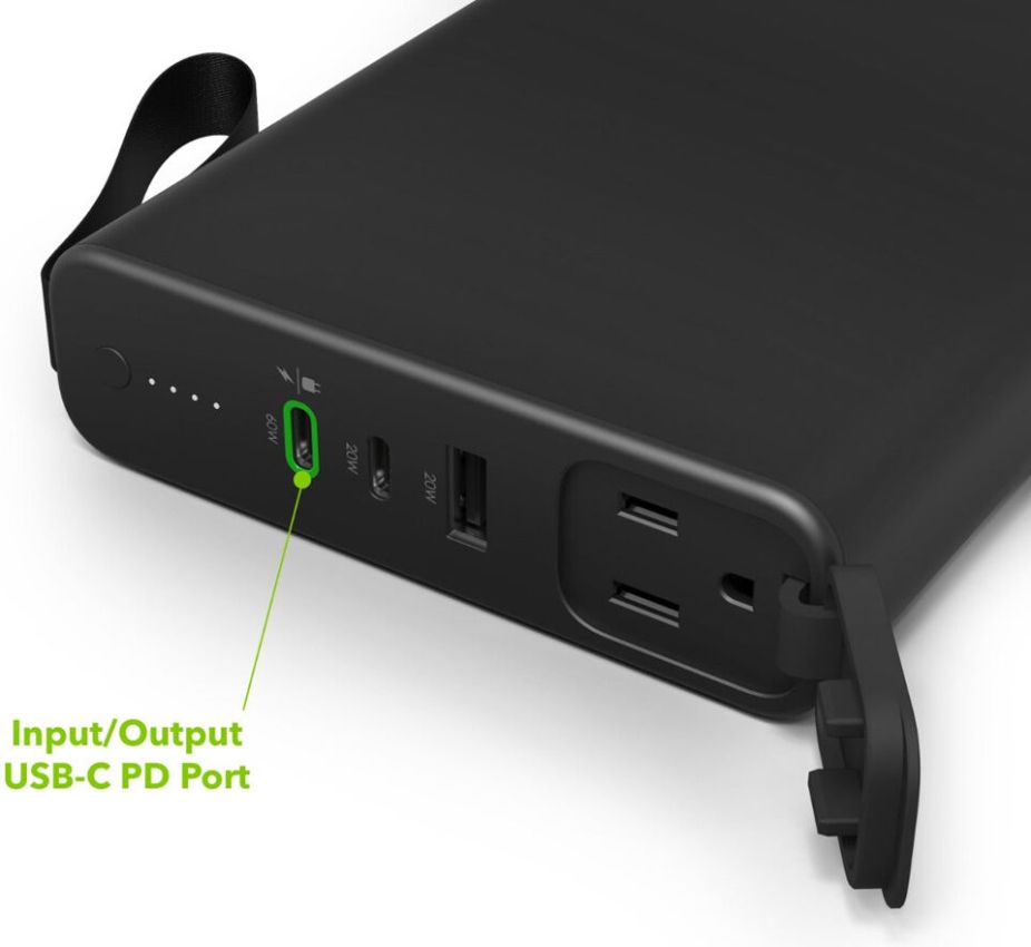 Mophie Powerstation Pro AC 100W 27000 mAh Power Bank - Black by Mophie - Image 6