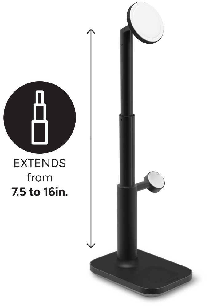 Mophie Universal Wireless MagSafe 3-in-1 Extendable Stand - Black - Very Good by Mophie - Image 7