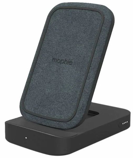 Mophie Wireless Power Station Stand 10W + 8K mah + USB-C Power Delivery - Black by Mophie - Refurbished - Very Good condition - US$73.08