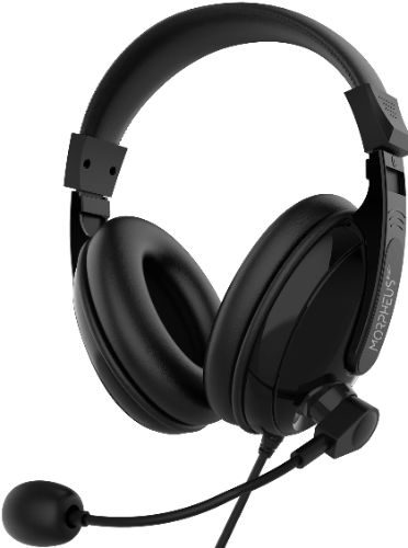 Morpheus 360 Deluxe Multimedia Stereo USB Headset - Black by Morpheus 360 - Refurbished - Very Good condition - US$66.19