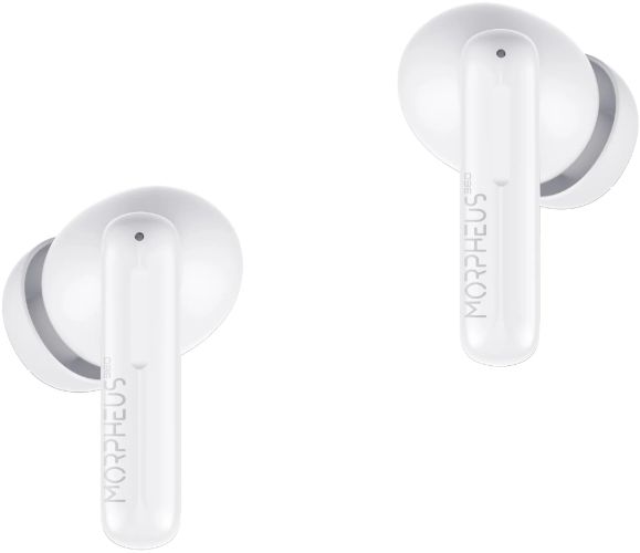 Morpheus 360 Nemesis ANC Wireless Active Noise Cancelling Earbuds - White by Morpheus 360 - Refurbished - Very Good condition - US$79.42