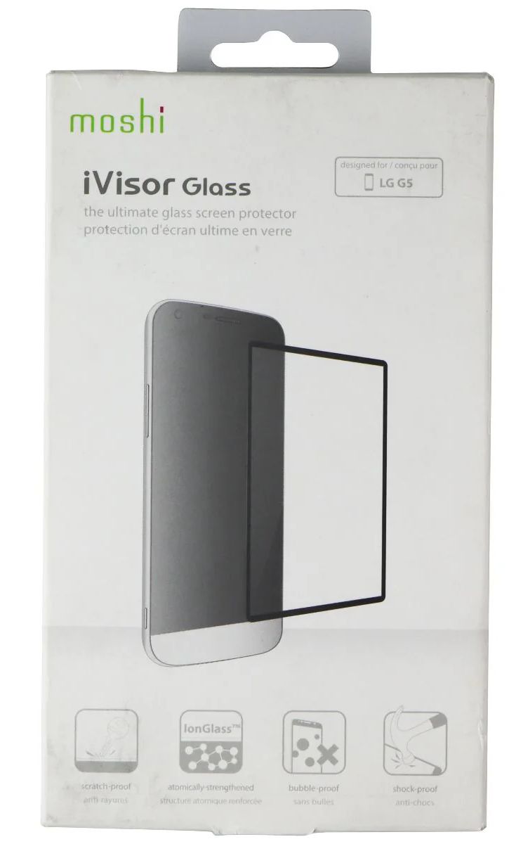 Moshi iVisor Glass Screen Protector for LG G5 - Clear by Moshi - Refurbished - Brand New condition - US$8.78