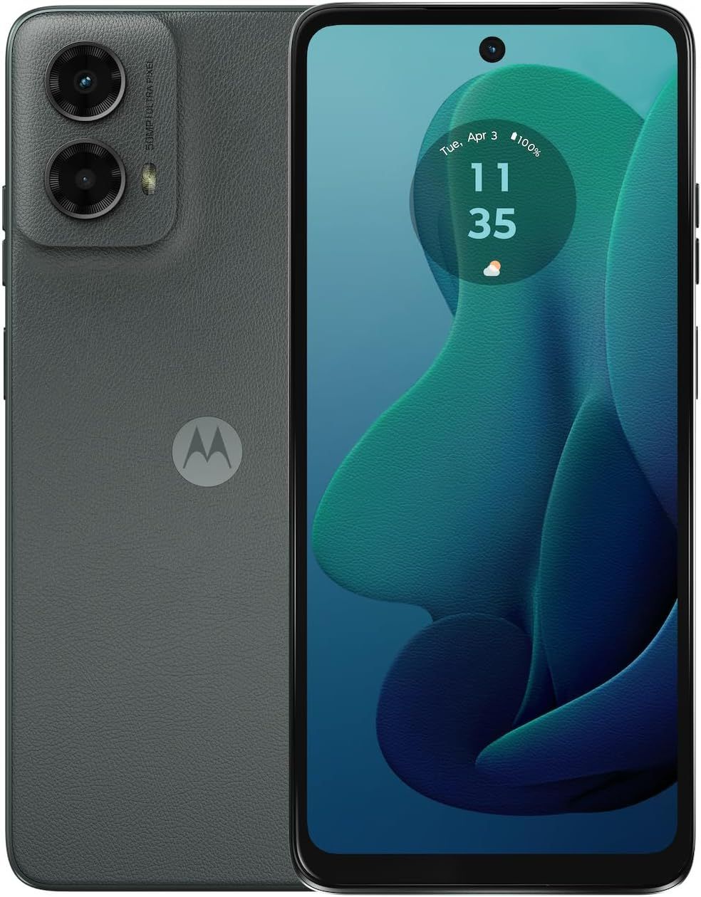 Motorola Moto G (2024) - 128GB - 4GB RAM - Sage Green - Unlocked by Motorola - Refurbished - Very Good condition - US$97.48
