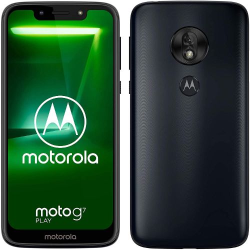 Motorola Moto G7 Play - 32GB - Deep Indigo by Motorola - Refurbished - Premium condition - CA$121.99