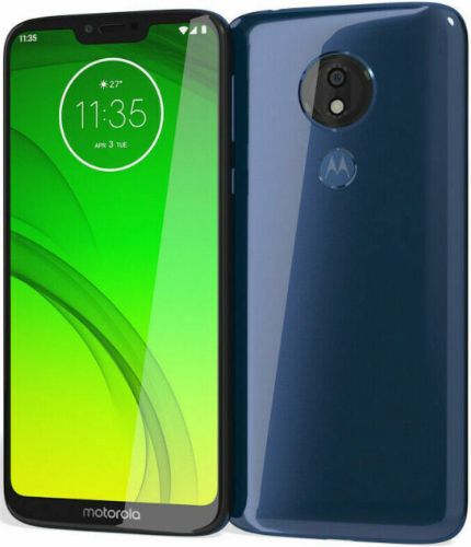 Motorola Moto G7 Power - 32GB - 3GB RAM - 1 Physical SIM - Marine Blue - Unlocked by Motorola - Refurbished - Very Good condition - US$75.40