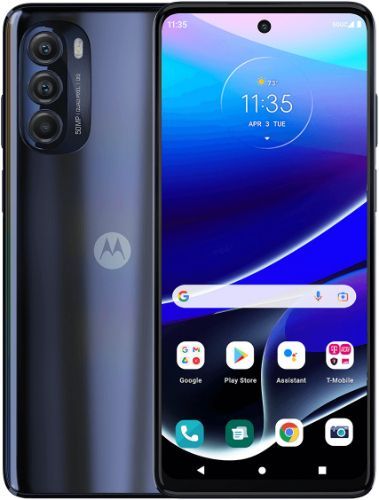 Motorola Moto G Stylus 5G (2022) - 128GB - 4GB RAM - Steel Blue - Unlocked by Motorola - Refurbished - Very Good condition - US$91.49