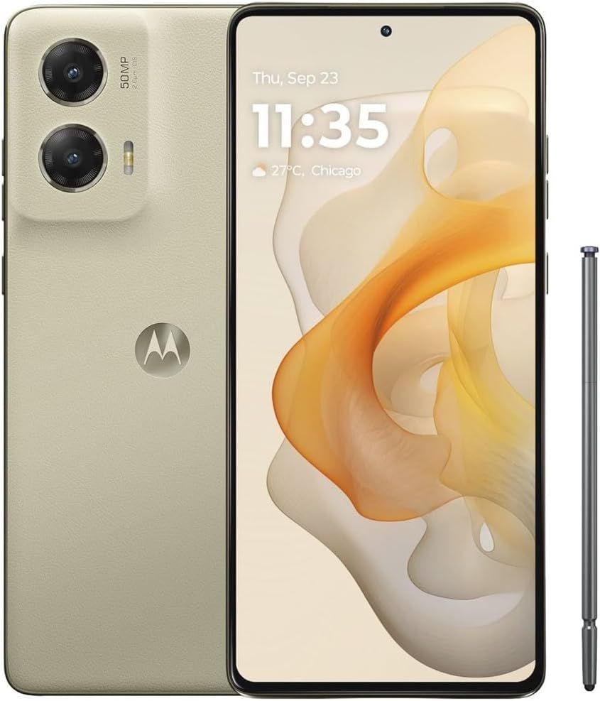 Motorola Moto G Stylus 5G (2024) - 128GB - Caramel Latte - Unlocked by Motorola - Refurbished - Like New condition