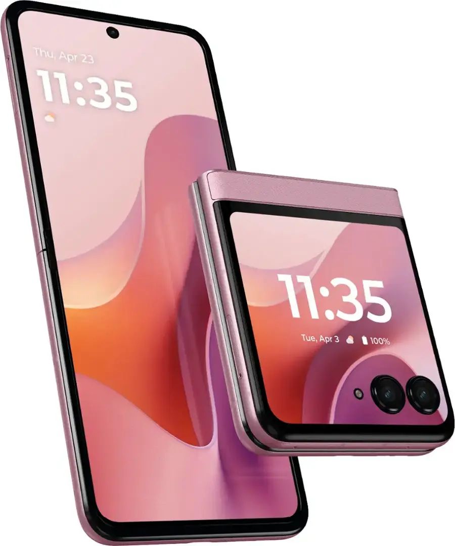 Motorola Razr (2025) - 256GB - Pantone Parfait Pink - Unlocked by Motorola - Refurbished - Like New condition