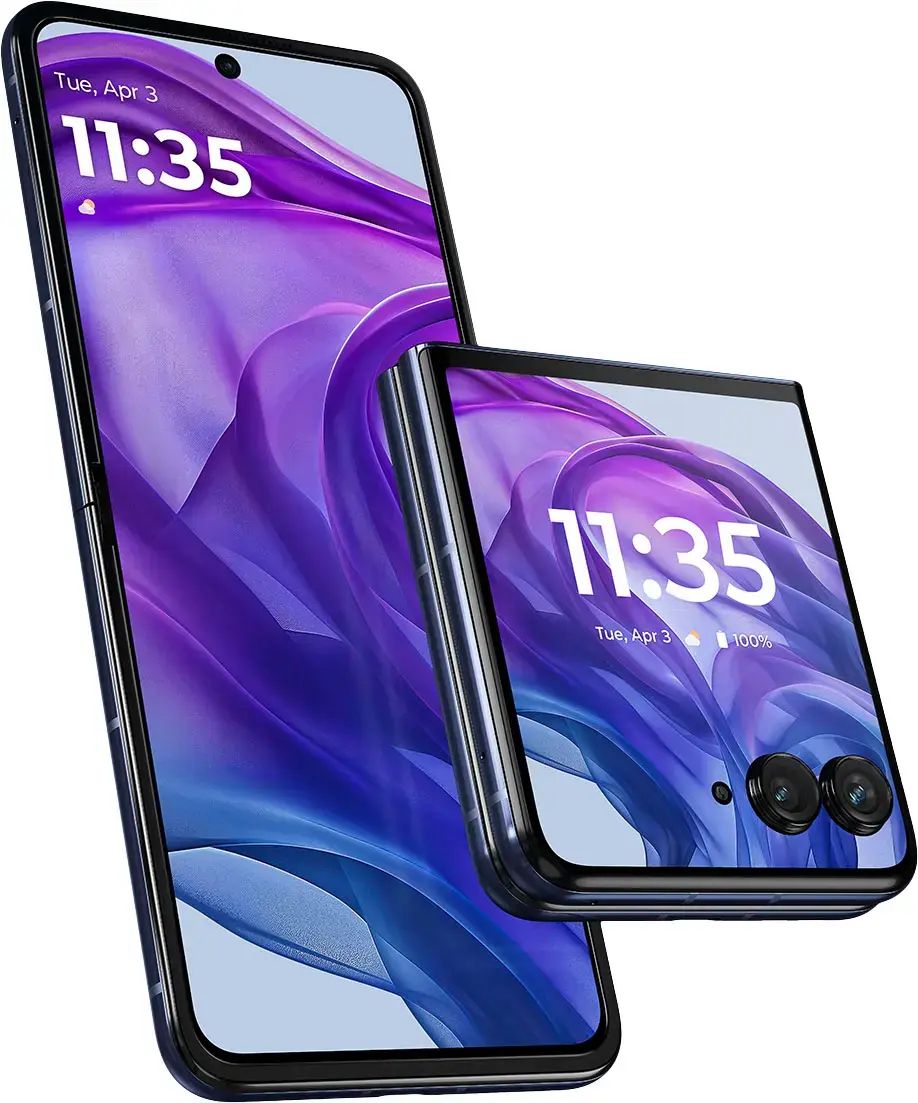 Motorola Razr+ (2024) (5G) - 256GB - Midnight Blue - Unlocked by Motorola - Refurbished - Very Good condition - US$461.98